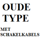 Schakelmechanisme oude type